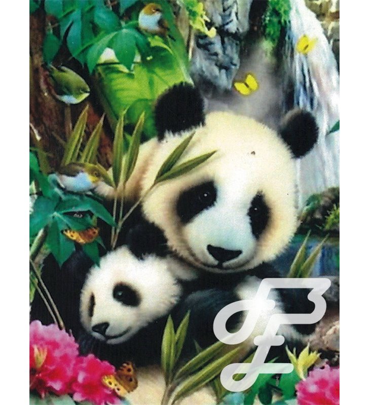 Maman Panda et Bébé